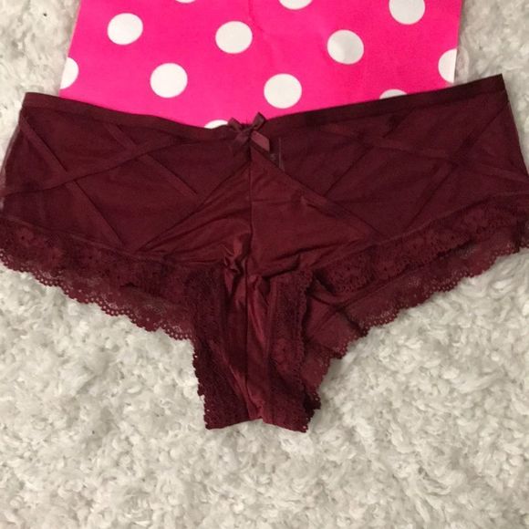 Victorias Secret front criss cross cheeky NWT - Picture 2 of 4